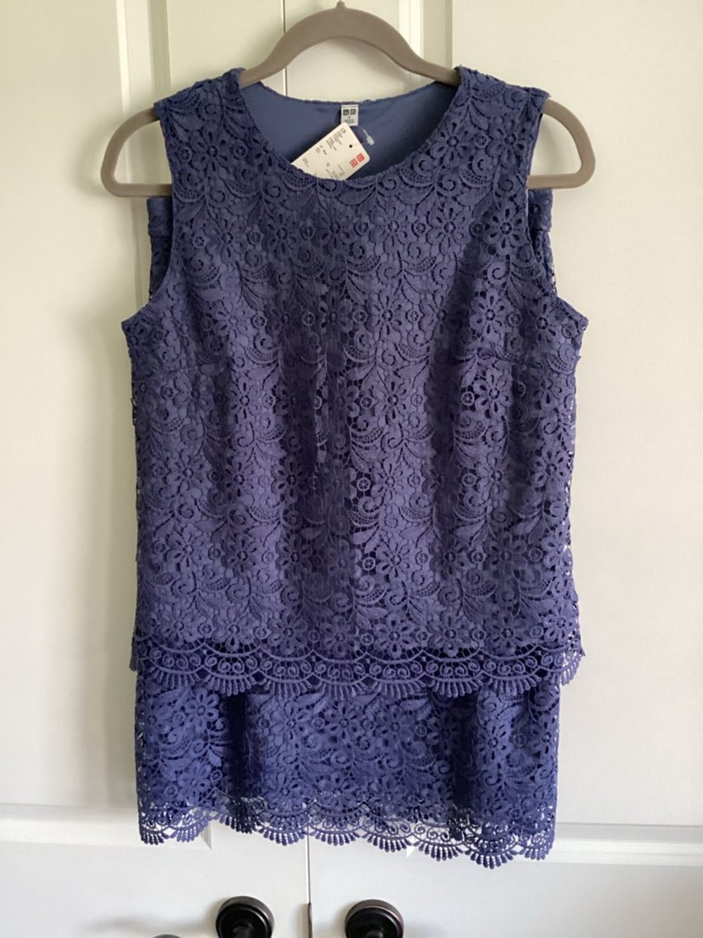 Brand New Uniqlo Lace Skirt Set